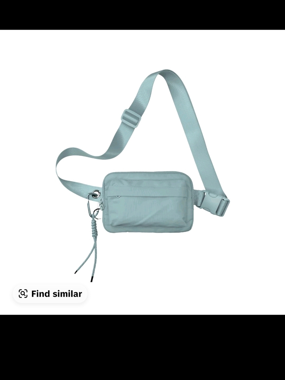 Iris & Rainbow Multi Pocket Crossbody Bag